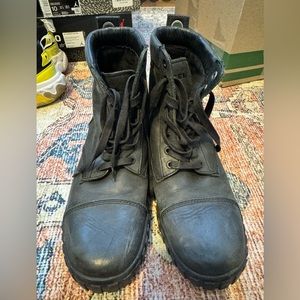 Diesel leather boots